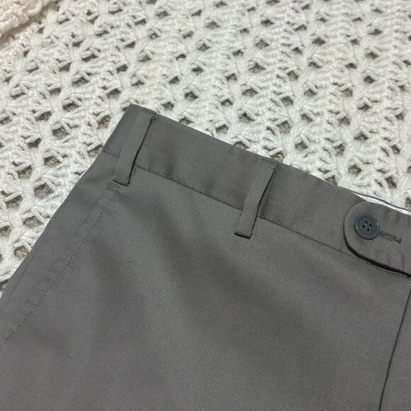 Zanella $350 Wool‎ Dress Pants Men's W33x31 Todd Trousers Khaki Italy MINT